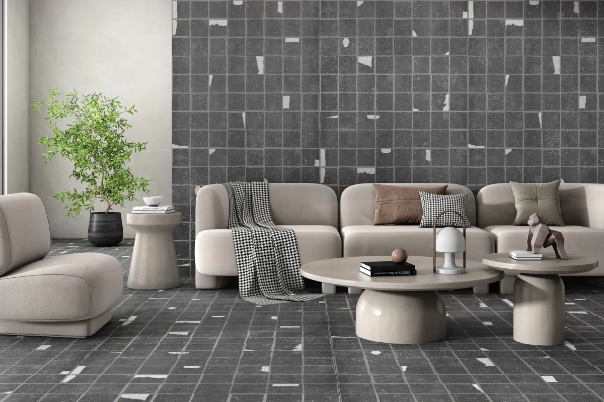 Black Rug Tile