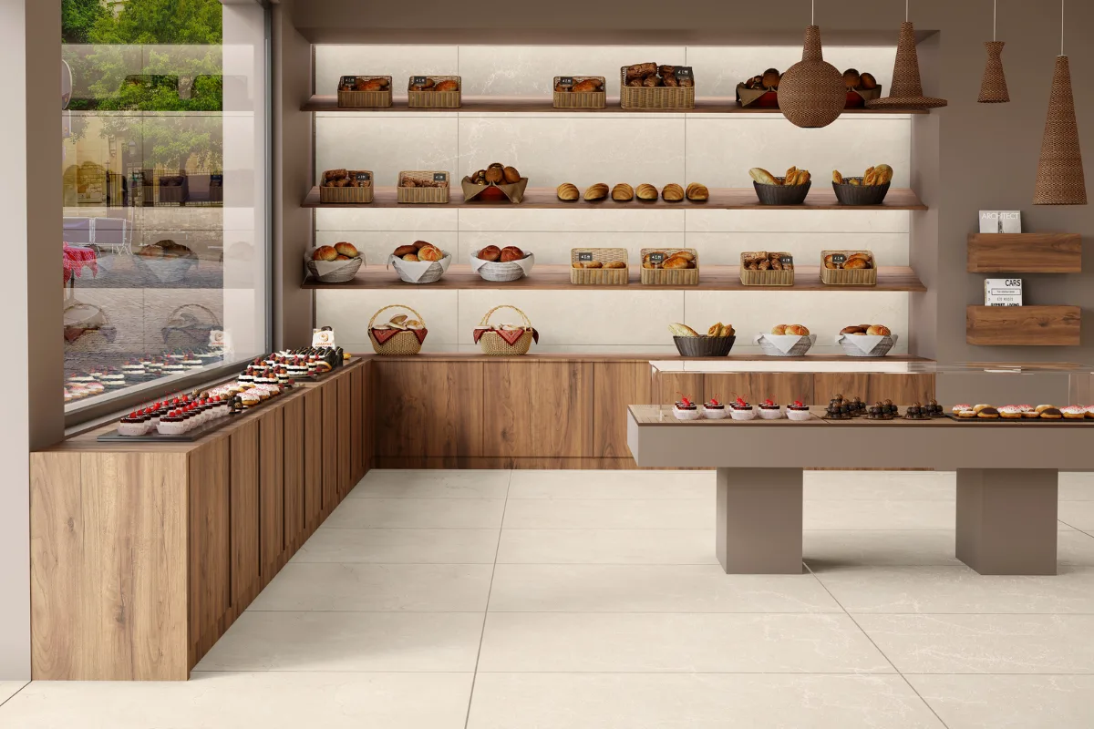 ENDLESS ERAMOSA BEIGE Curving Surface Tile