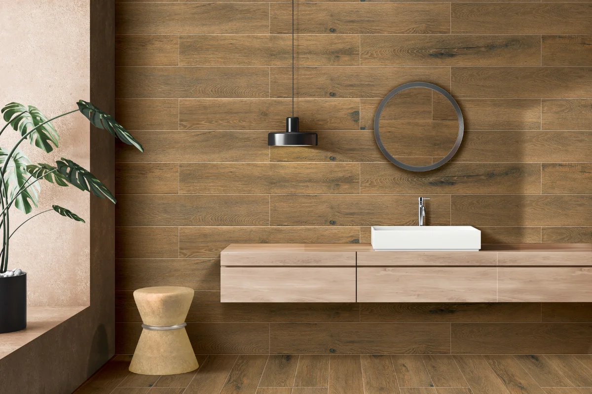 SWEDEN CARAMEL Woodlook Surface Tile